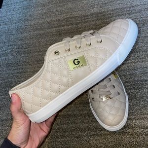 Light tan Guess sneakers (size 8)